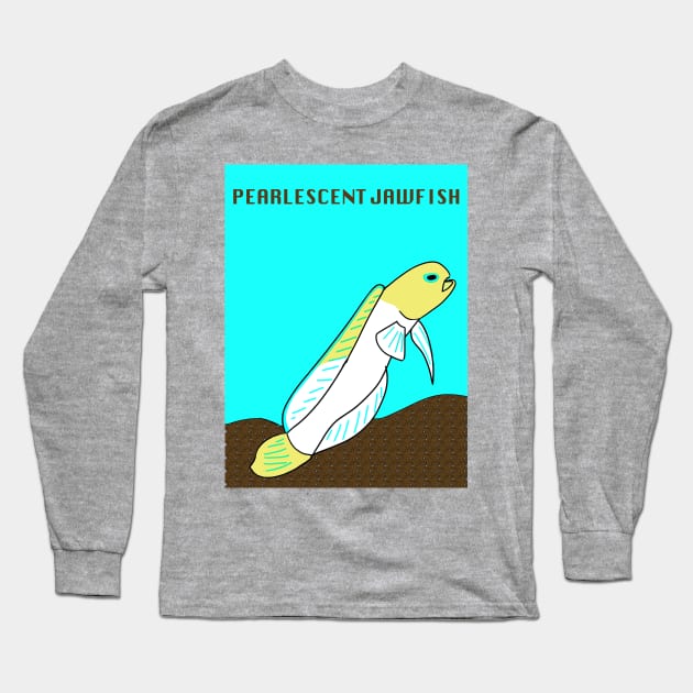 PEARLESCENT JAWFISH Long Sleeve T-Shirt by KRitters